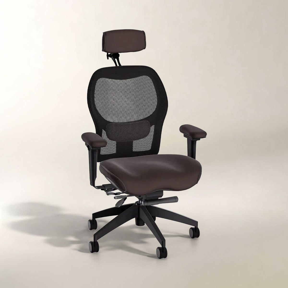 Brezza Ergonomic Mesh Desk Chair (With Headrest)