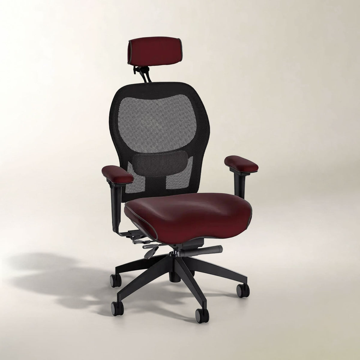 Brezza Ergonomic Mesh Desk Chair (With Headrest)