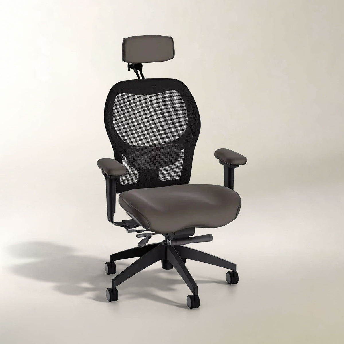 Brezza Ergonomic Mesh Desk Chair (With Headrest)
