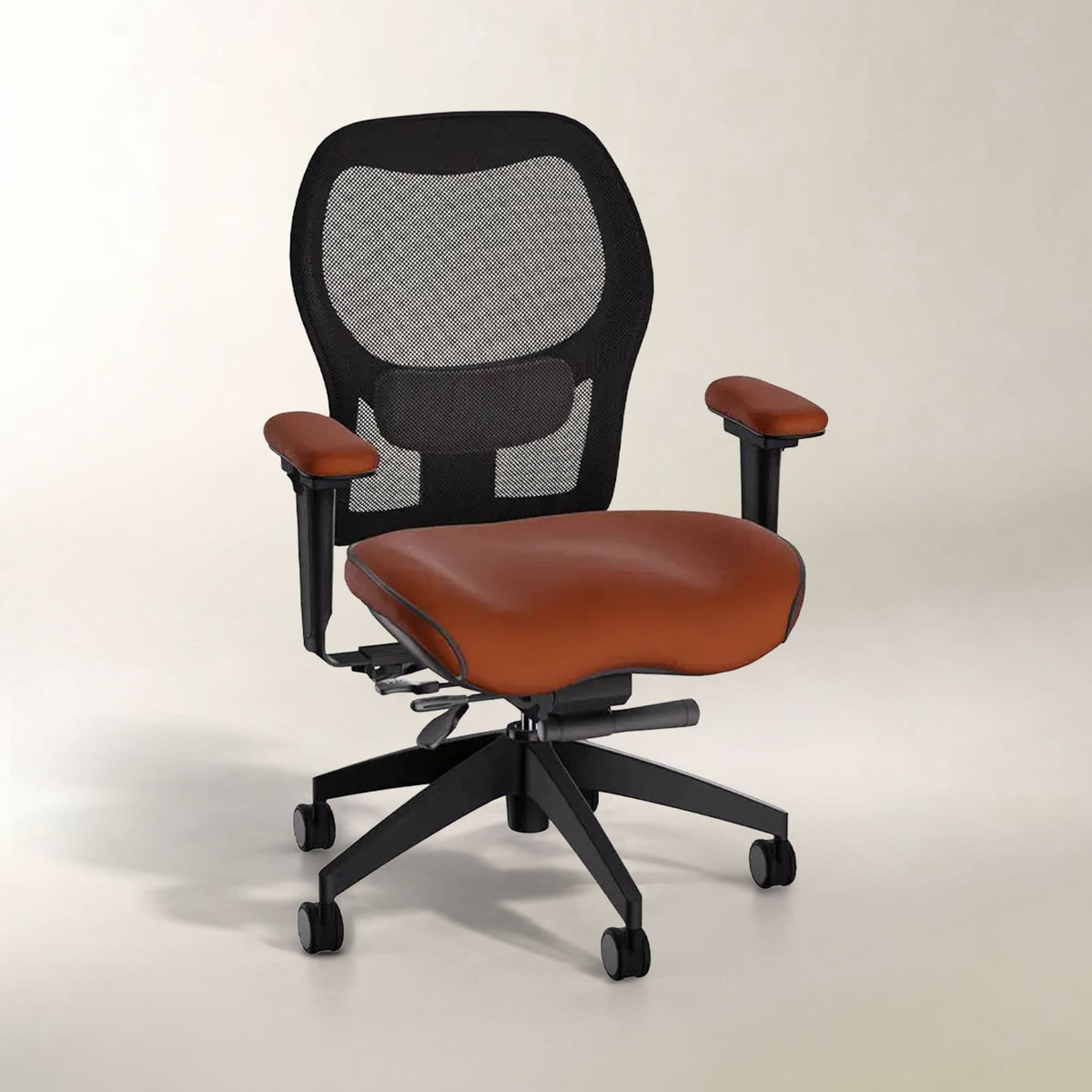 Brezza Ergonomic Mesh Desk Chair (Without Headrest)