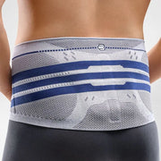 LumboTrain Back Brace worn by a man