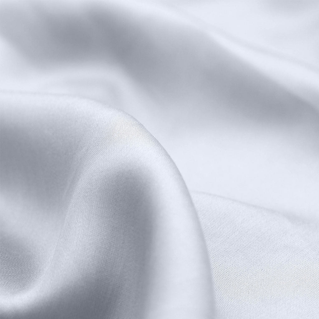 Close-up of white pillowcase