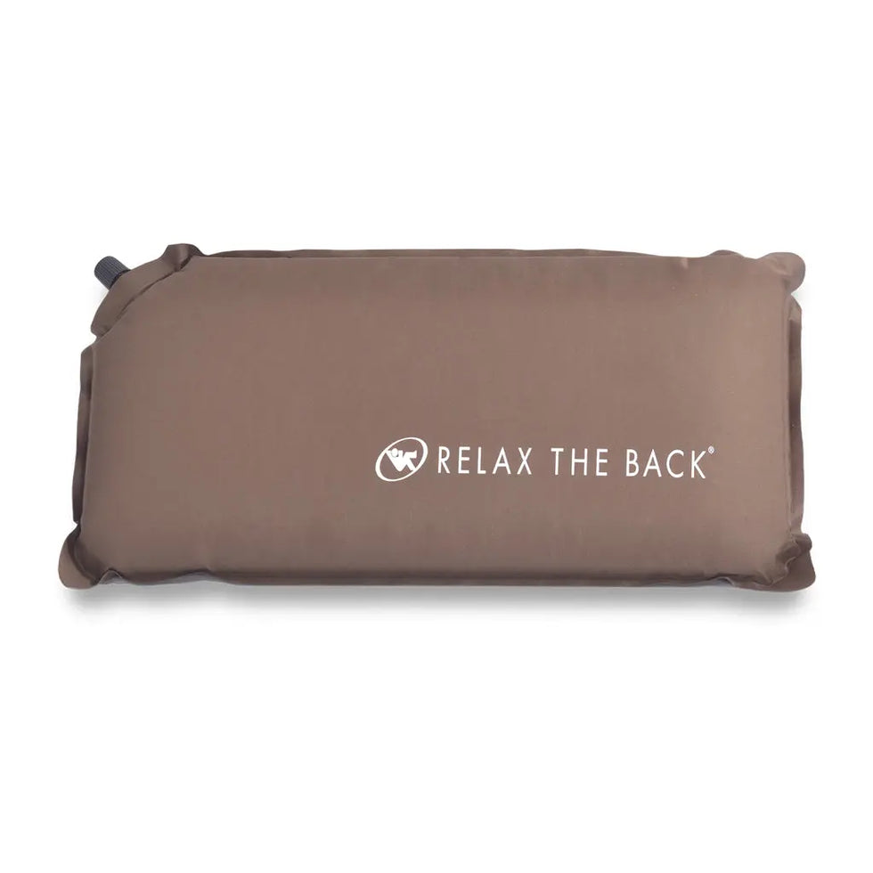 Self-Inflating Back Rest | Portable Lumbar Support – Relax The Back