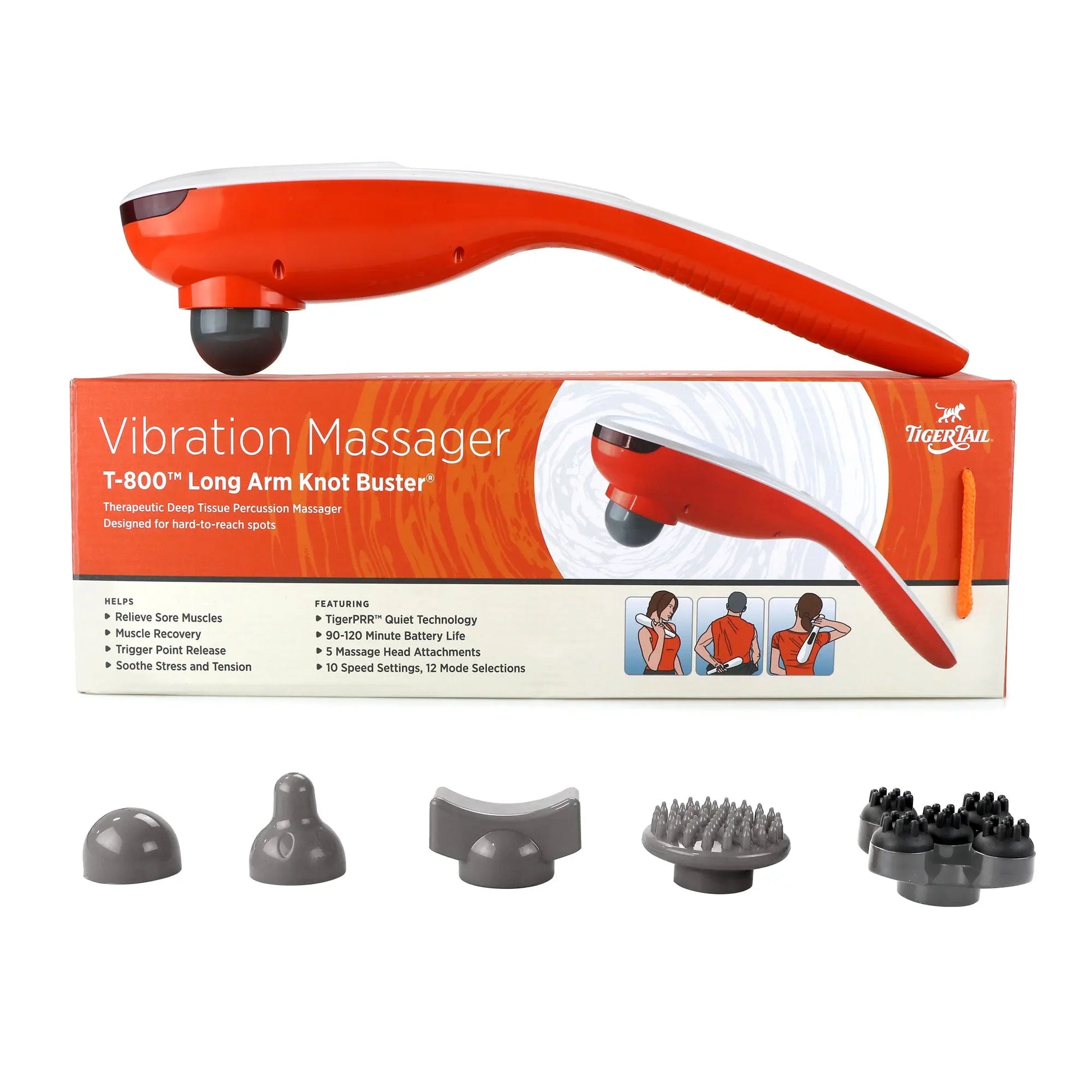 T-800 Long Arm Knot Buster Vibration Massager T-800 Long Arm Knot Buster Vibration Massager