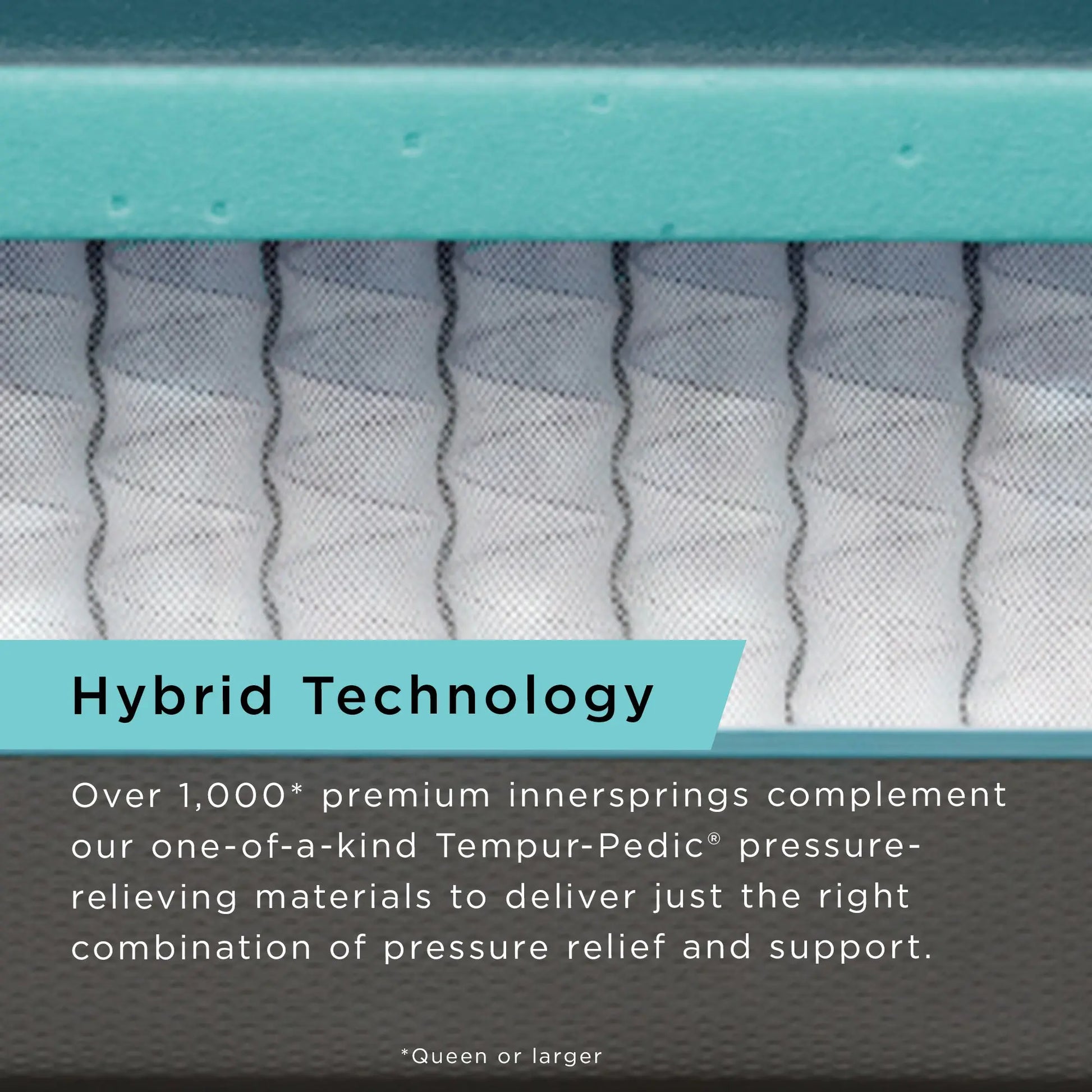 TEMPUR-ProAdapt® 12" Medium Hybrid Mattress Tempur-Pedic