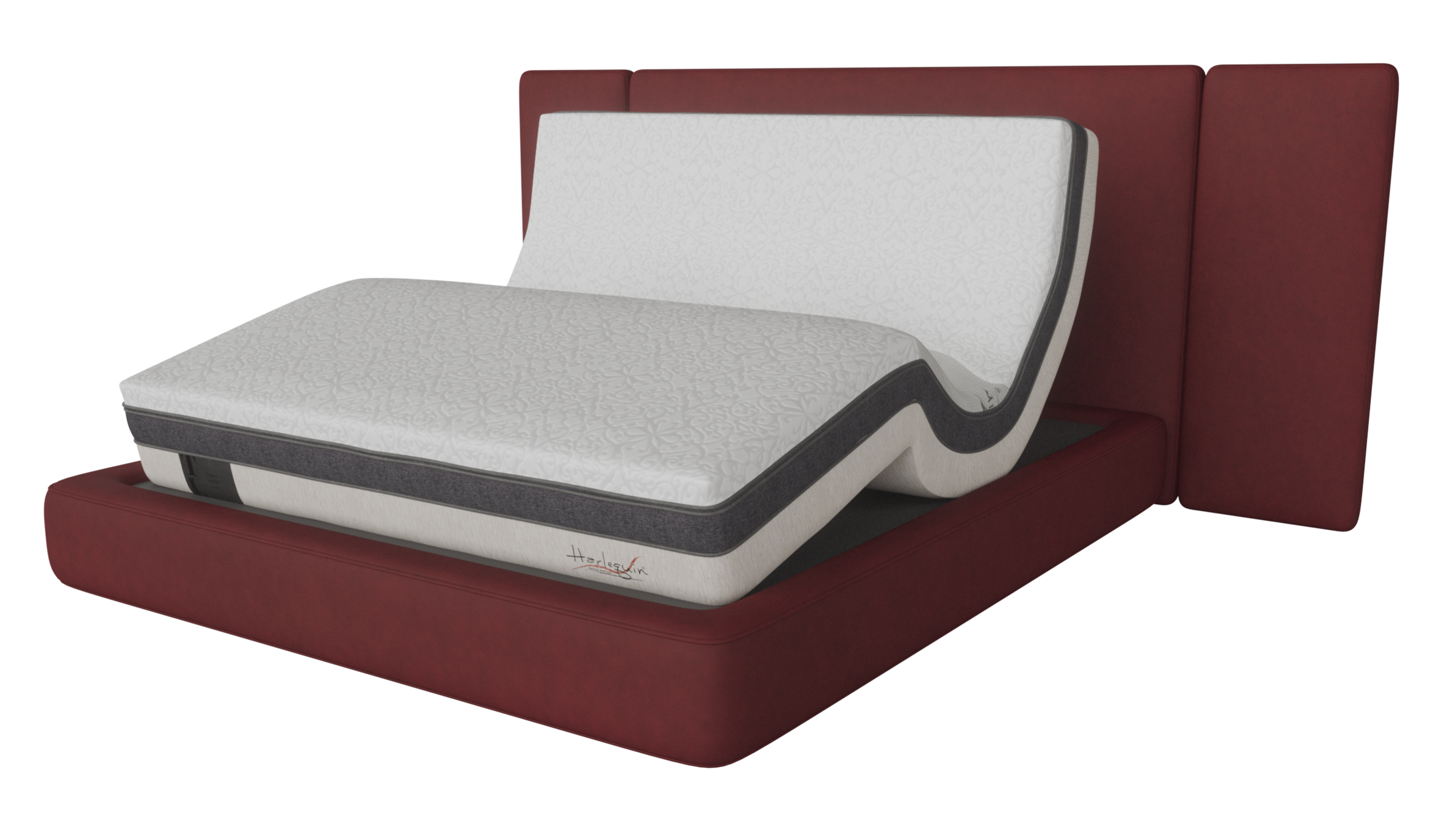 Harlequin Thaia V23 Microgel Adjustable Firm Mattress Relax The Back