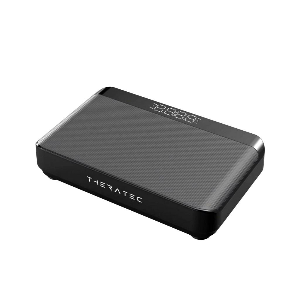 Theratec vibration plate on a white background