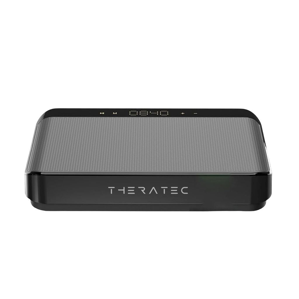 Theratec vibration plate on a white background