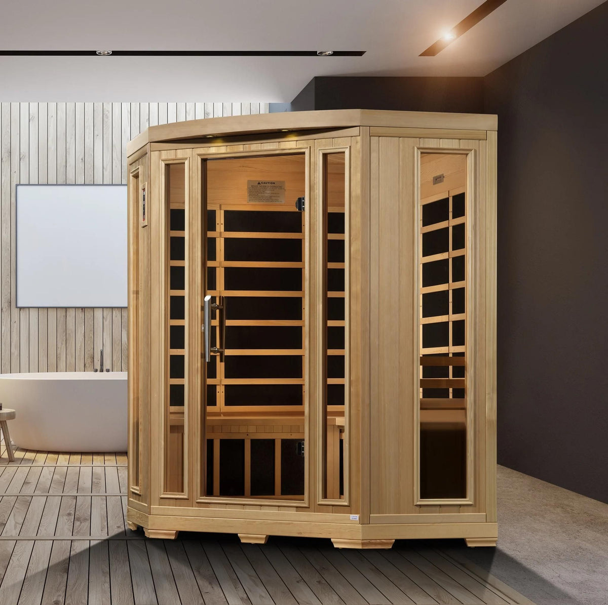 Pro 6 Near Zero EMF Far Infrared Sauna P6 H356 01 Relax The Back