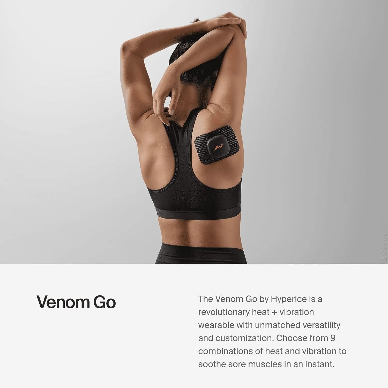 Venom Go Portable Heat and Vibration Patch Hyperice