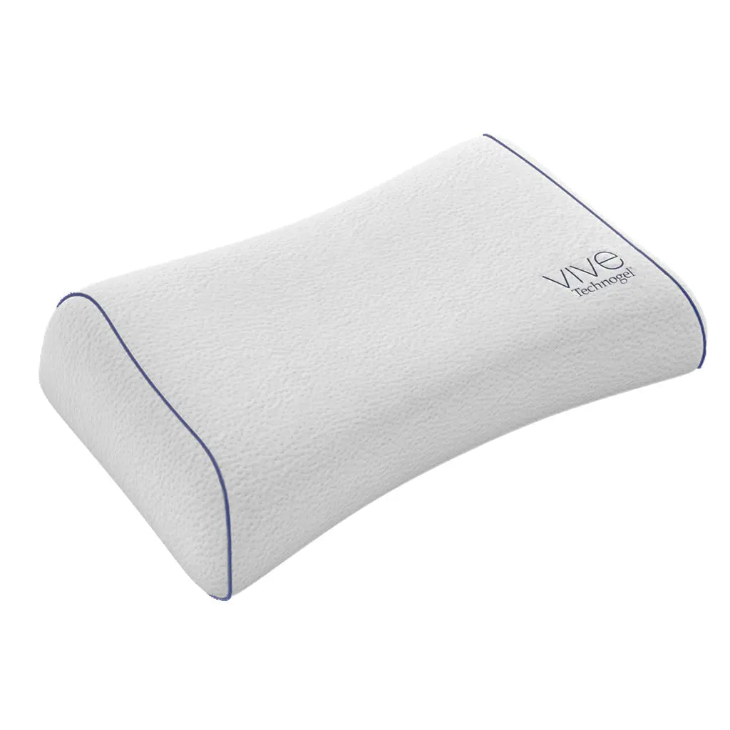 VIVE® Contour Pillow by Technogel® | Cooling Neck & Spine Support