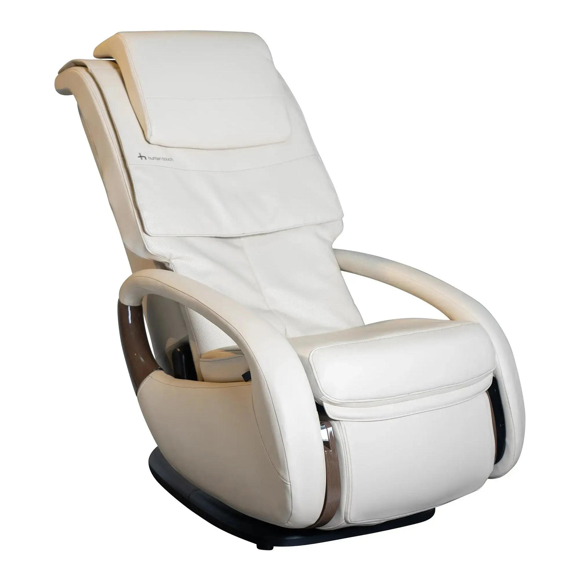 WholeBody® 8.0 Massage Chair with the leg massager rotated in on a white background
