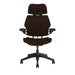 Freedom Office Chair with Headrest | Relax The Back | in textile Corde 4 color Dark Brown