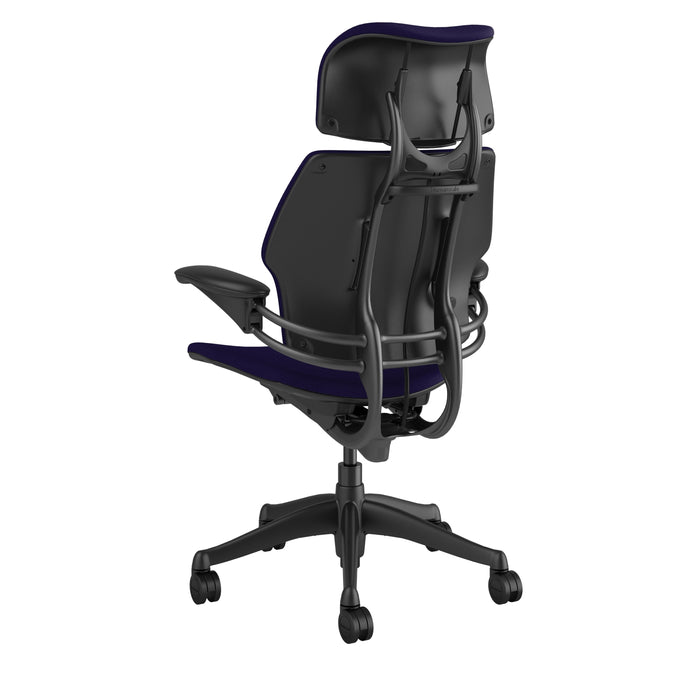 Freedom Office Chair with Headrest | Relax The Back | in textile Corde 4 color Deep Violet