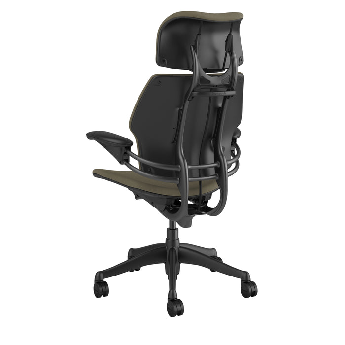 Freedom Office Chair with Headrest | Relax The Back | in textile Corde 4 color Driftwood