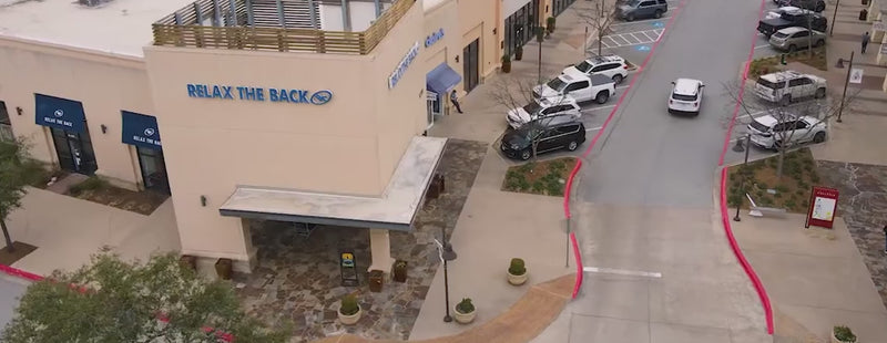 Relax The Back in store experience video.