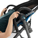 Fitspine XC5 Inversion Table by Teeter in use, close up on handles