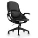 Axion Office Chair in leather in black | Relax The Back