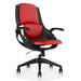 Axion Office Chair in leather in red | Relax The Back