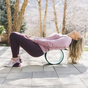 Chirp Wheel Plus in use by a woman in an outdoor setting.