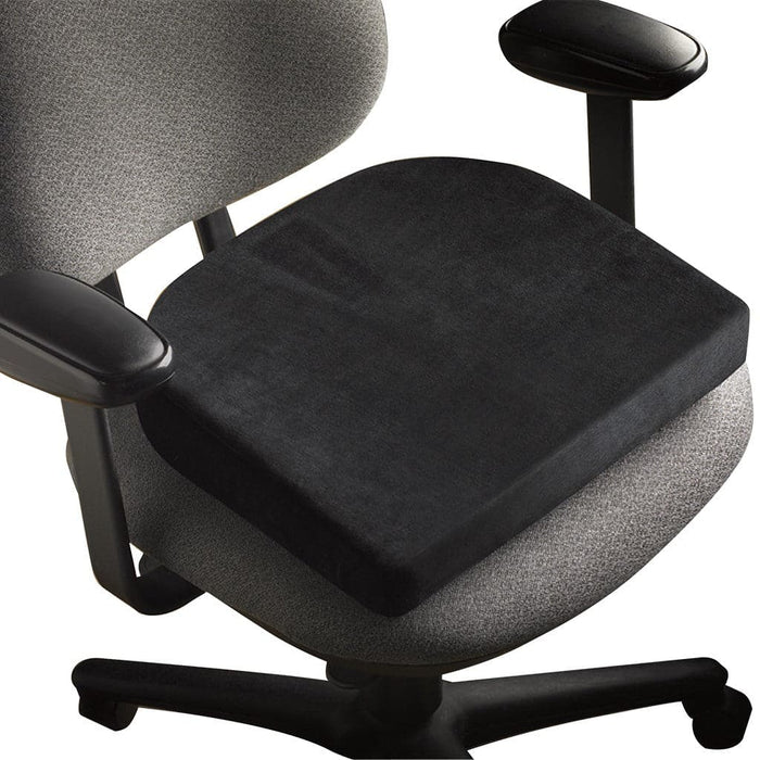 Wedge Cushion Pillow Cushion Memory Foam Car Seat Chair Lumbar Support  Office UK