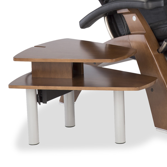 Perfect Chair Media Table by Human Touch in the color walnut