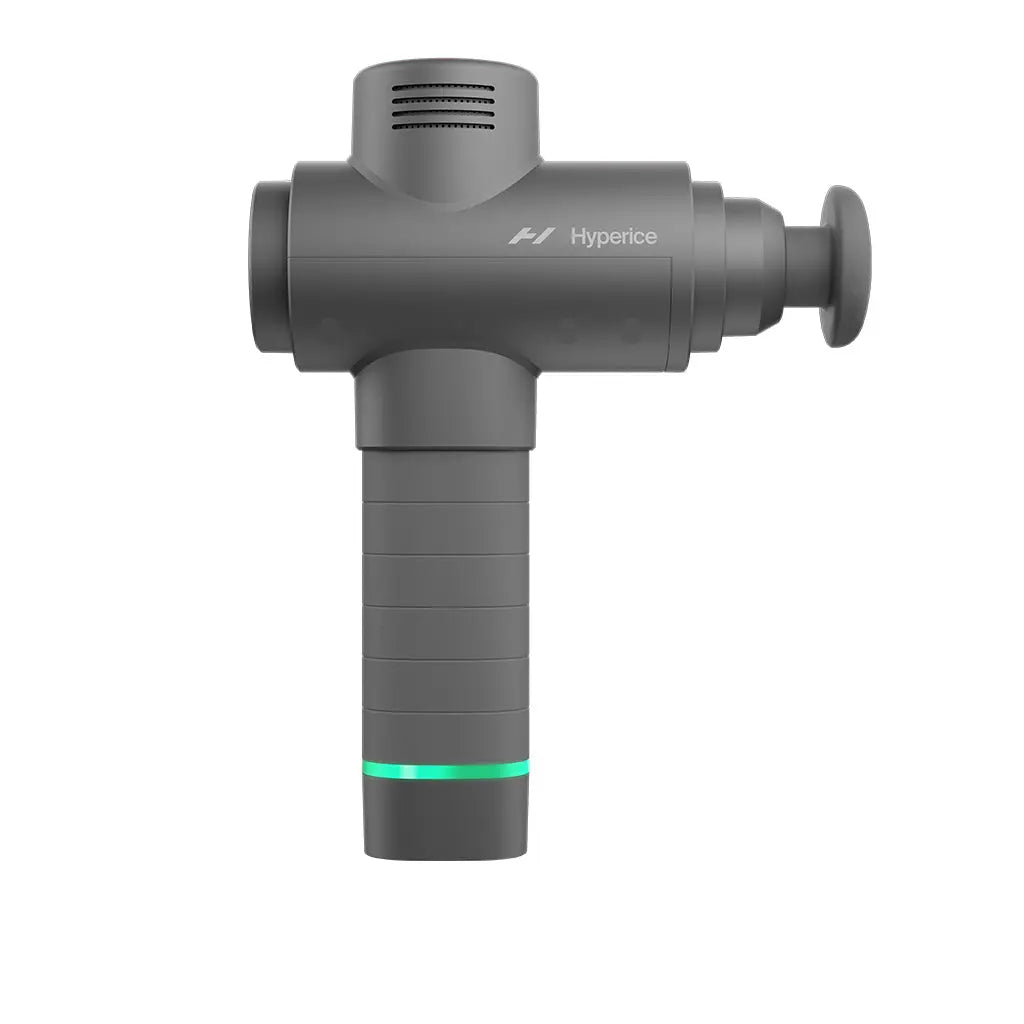 Side view of the Hypervolt 2 Handheld Massager with Bluetooth by Hyperice®