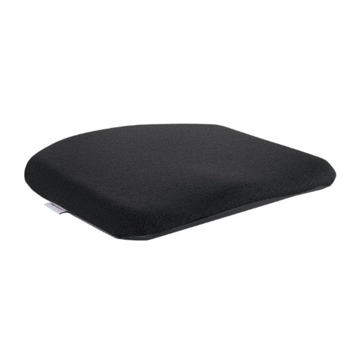 Front view product image of the Ergo Contour Cushion in the color black