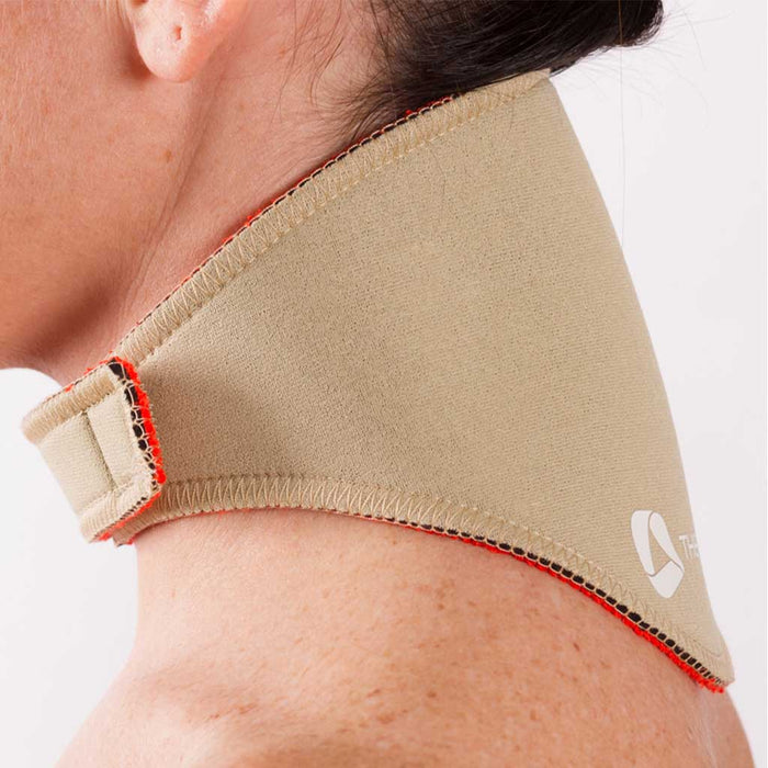 Side view of the Thermoskin® Neck Wrap by Orthozone.