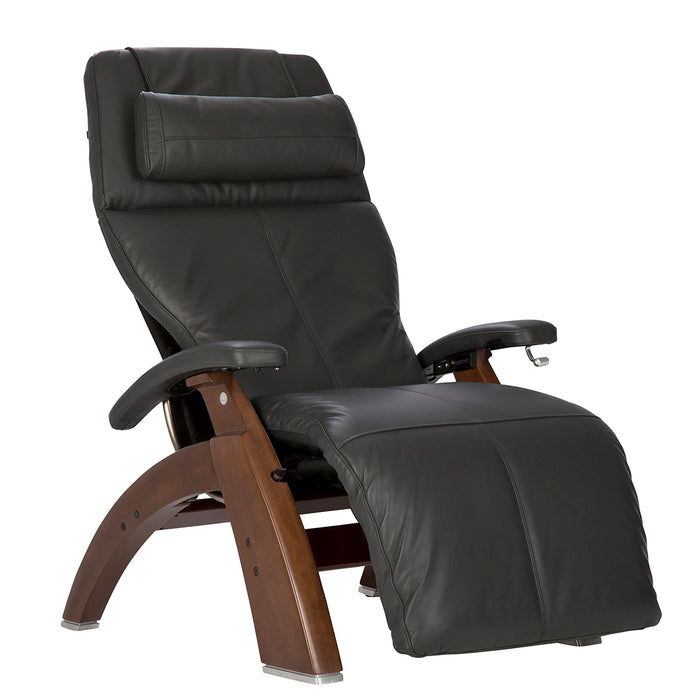 Perfect Chair® Classic Manual Recliner by Human Touch® In Grey Walnut | Relax The Back | Zero Gravity Chairs | Reclinable Chair | Zero Gravity Recliner