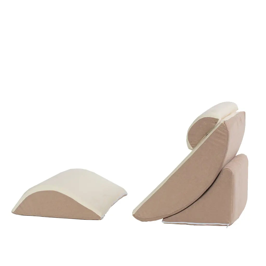 Side view of the PureFit Adjustable Wedge Pillow System