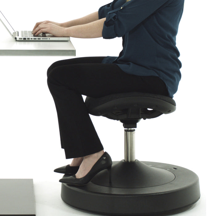 Woman sitting on the SitTight Active Sitting Chair