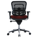 Tempur-Pedic Ergohuman Office Chair in burgundy | Relax The Back