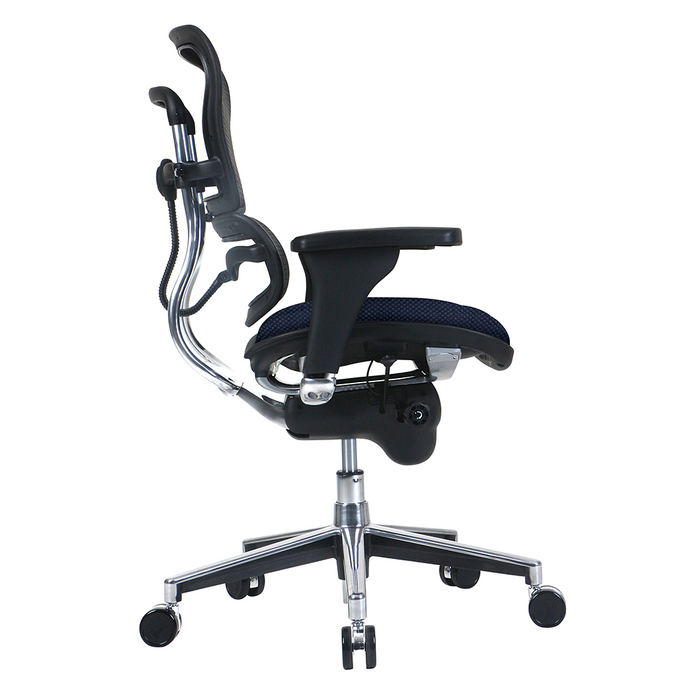 Tempur-Pedic Ergohuman Office Chair in navy | Relax The Back
