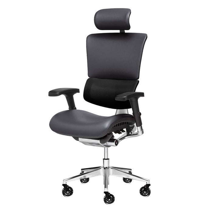 X-Tech Ultimate Executive Chair by X-Chair in the color Midnight | x chairs | the x chair | x chair office chair | x chair