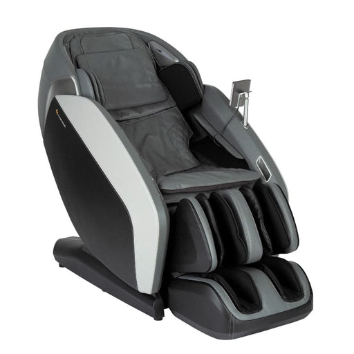 Front view of the Certus Massage Chair by Human Touch in the color grey