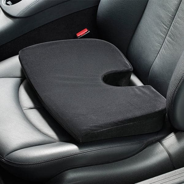 Big Ant Car Seat Cushion, Comfort Memory Foam Driver Seat Cushion Improve  Driving View, Sciatica and Lower Back Pain Relief, Seat Cushions for Car