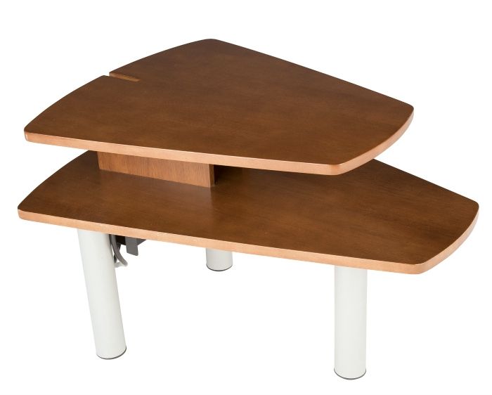 Side view of the Perfect Chair Media Table by Human Touch