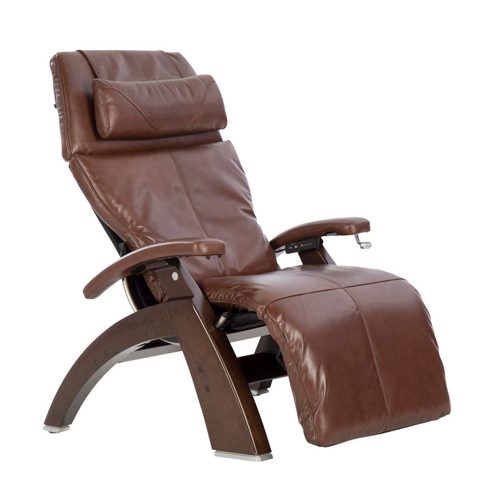 Perfect Chair® Classic Manual Recliner by Human Touch® in Oak Dark Walnut | Relax The Back | Zero Gravity Chairs | Reclinable Chair | Zero Gravity Recliner