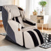 Image of the Quies Full Body Massage Chair by Human Touch® in cream in a home environment. 